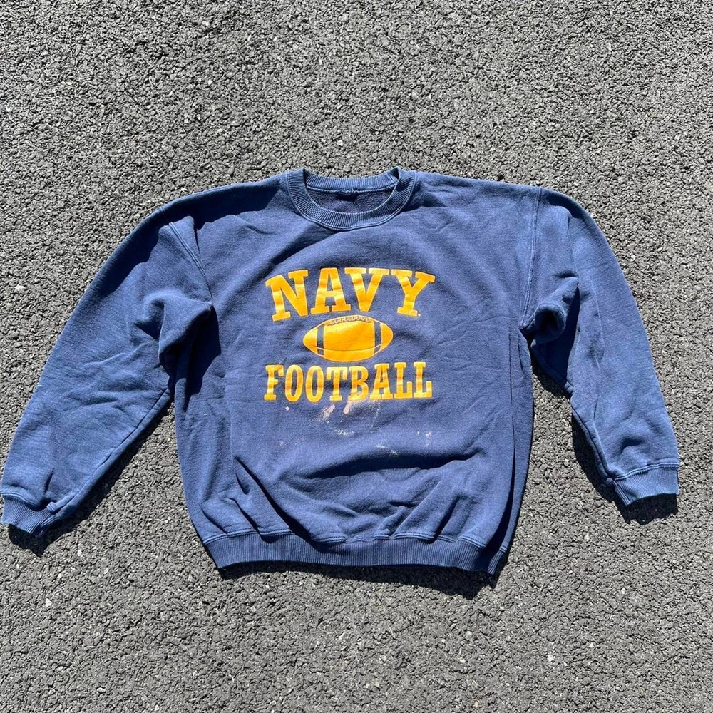 Vintage 90s navy football navy